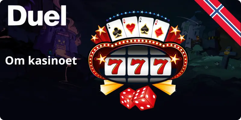 Duel Casino informasjon - sjetonger og kort