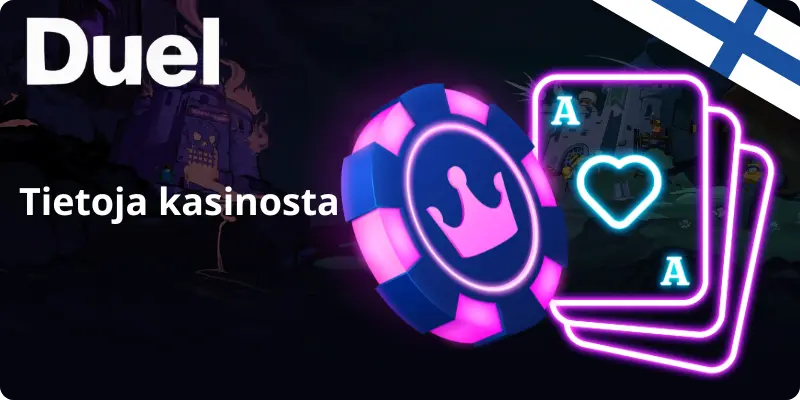 Duel Casino tietoja - pelimerkit ja kortit